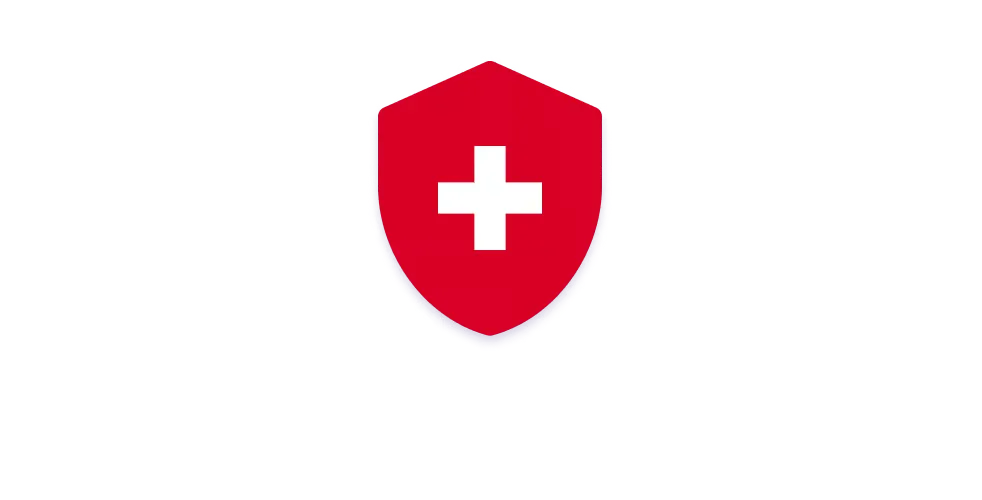 Swiss shield showing Proton VPN privacy protection